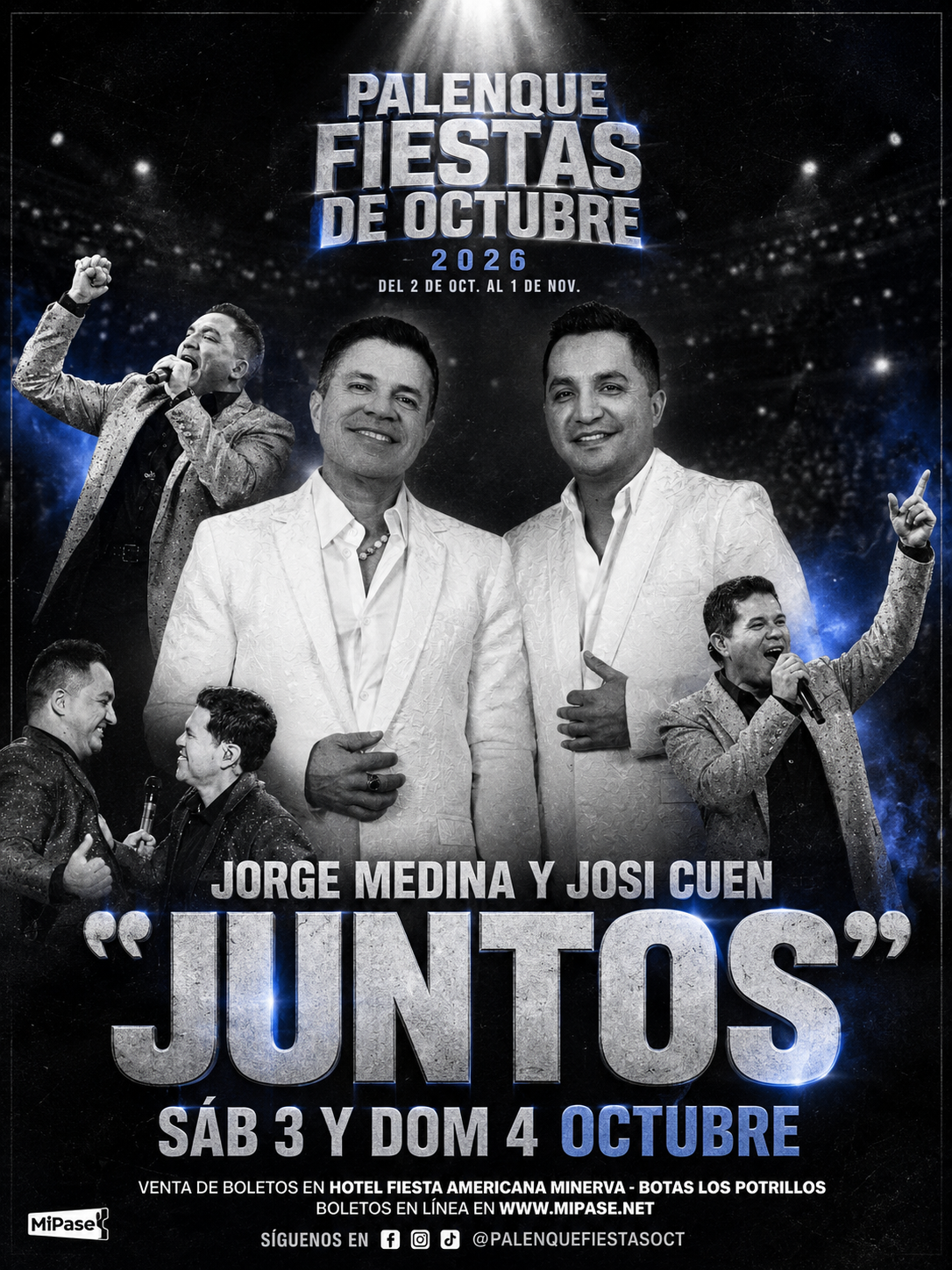 Jorge Medina y Josi Cuen Juntos - 3 y 4 Octubre